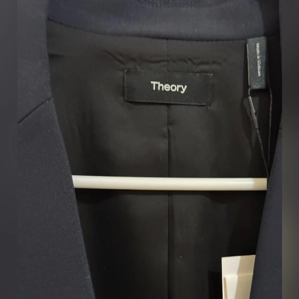 Theory Navy Blazer - Picture 2 of 8
